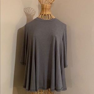 🌙✨ Gray Cotton Shirt